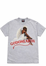 Load image into Gallery viewer, New Light Grey GODONEARTH angel Tee!!
