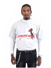 Load image into Gallery viewer, New Light Grey GODONEARTH angel Tee!!
