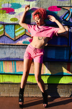Load image into Gallery viewer, Pink Lady’s Cropped Set
